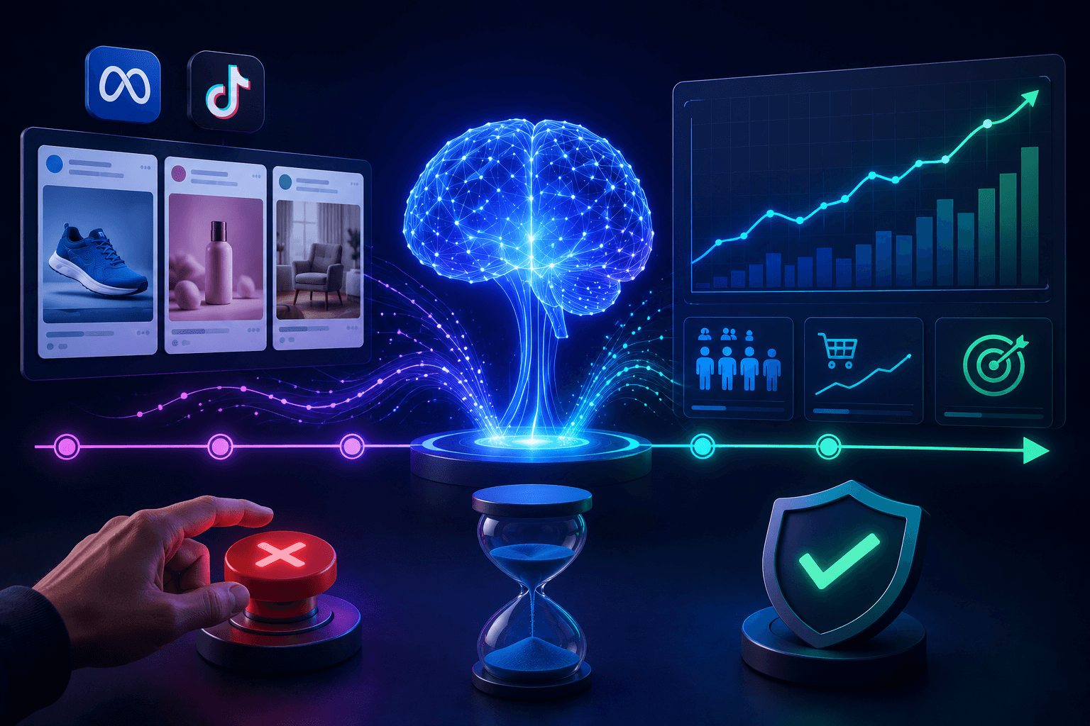 AI-Lernphasen bei Meta & TikTok: Warum zu frühes Eingreifen eure Kampagnen sabotiert